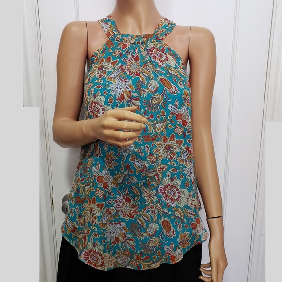 Sundance Tops - Sundance silk floral  top, size 2, NWT.
